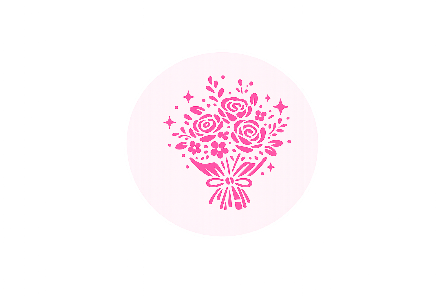 Ramo de flores para decorar teepee