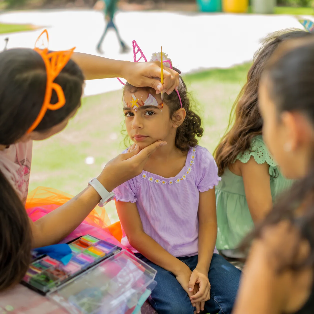Pinta caritas infantiles